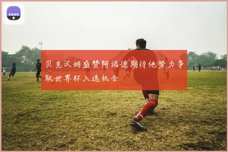 贝克汉姆盛赞阿诺德期待他努力争取世界杯入选机会